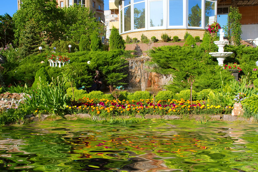 Gartenteich