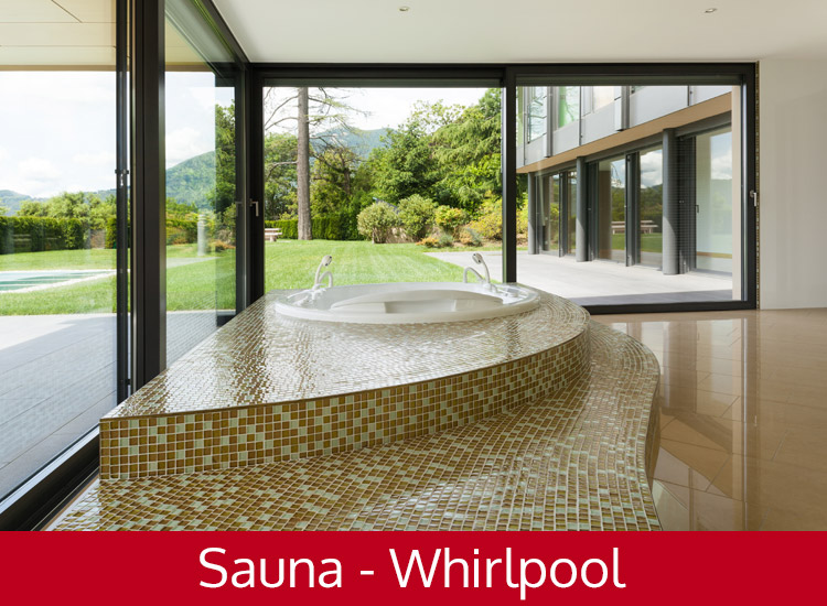 Sauna-Whirlpool