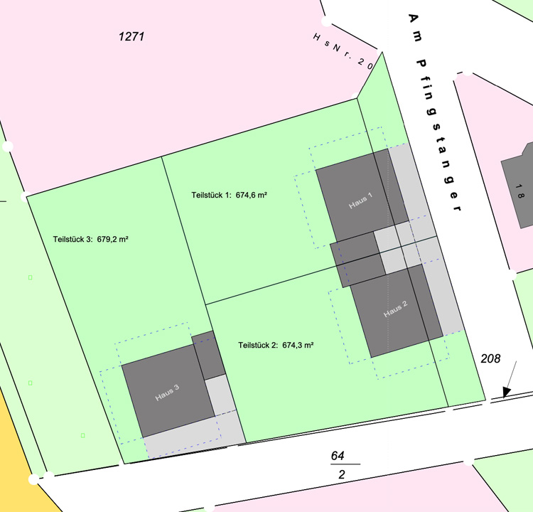 Baugrundstücke Schneidlingen Lageplan