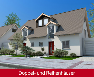 Doppelhäuser und Reihenhäuser